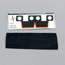 Load image into Gallery viewer, JONAK Toys Custom Cloth: Realistic Black Kama w/ Colored Trim
