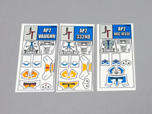 Load image into Gallery viewer, JONAK Toys Phase 2 Decal Sheets- 332nd Squad Pack
