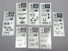 Load image into Gallery viewer, JONAK Toys Phase 2 Decal Sheets- Wolfpack Squad Pack
