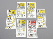 Load image into Gallery viewer, JONAK Toys Phase 2 Decal Sheets- 327th Squad Pack
