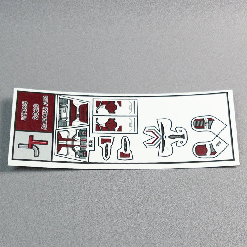 JONAK Toys Phase 2 Decal Sheet- Anaxes Airborne Trooper