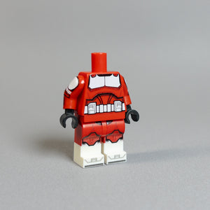 JONAK Toys UV Printed Figure- Commander Fox w/ Dual Molded Legs & Printed Arms