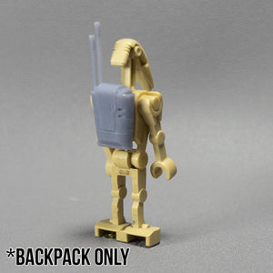 Custom Resin Printed Droid Backpack